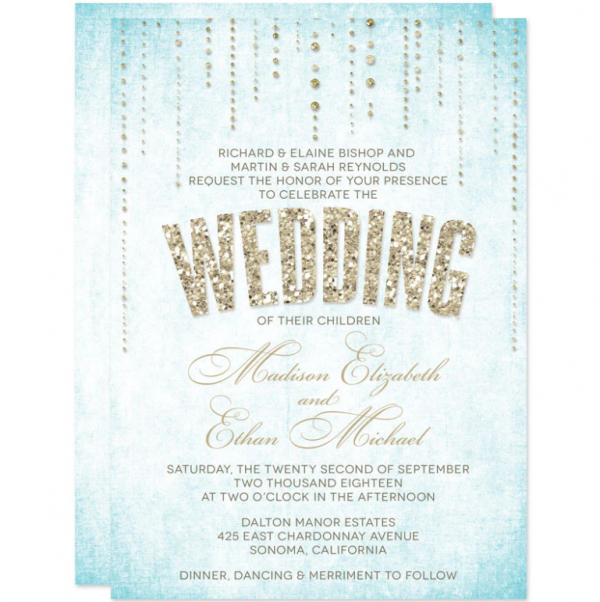 Bercahaya dengan efek hologram dan glitter